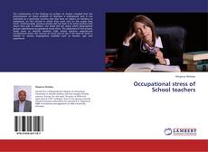 Capa do livro de Occupational stress of School teachers 