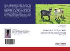Copertina di Evaluation Of Goat Milk