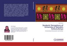 Capa do livro de Students' Perceptions of University of Nairobi's Culture,Kenya 