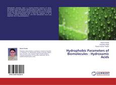 Buchcover von Hydrophobic Parameters of Biomolecules : Hydroxamic Acids