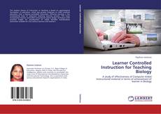 Copertina di Learner Controlled Instruction for Teaching Biology