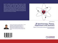 Обложка β Spectroscopy: Theory, Experiment and Statistics
