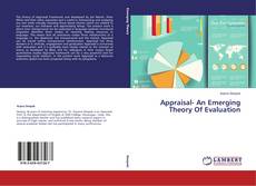 Buchcover von Appraisal- An Emerging Theory Of Evaluation