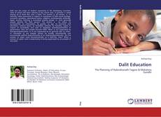 Couverture de Dalit Education