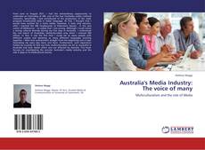 Capa do livro de Australia's Media Industry: The voice of many 