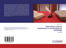 Buchcover von Romanian cultural landmarks in contemporary sociology
