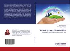Bookcover of Power System Observability