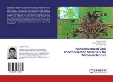 Copertina di Nanostructured ZnO Thermoelectric Materials for Microelectronics