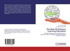 Couverture de The Role Of Distance Learning Education
