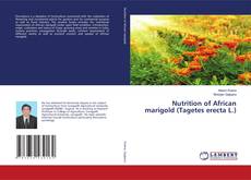 Buchcover von Nutrition of African marigold (Tagetes erecta L.)