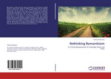 Capa do livro de Rethinking Romanticism 