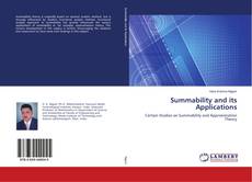 Buchcover von Summability and its Applications