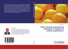 Buchcover von Food security and poverty reduction in Nigeria