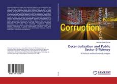 Buchcover von Decentralization and Public Sector Efficiency