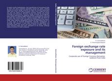 Buchcover von Foreign exchange rate exposure and its management
