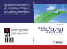 Couverture de Hall Effect Measurements & electrical study of CdS & ZnO nano Material