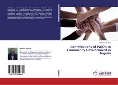 Buchcover von Contributions of NGO's to Community Development in Nigeria