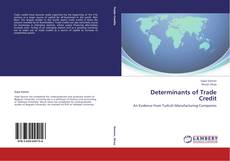 Couverture de Determinants of Trade Credit