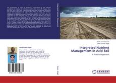 Capa do livro de Integrated Nutrient Management in Acid Soil 