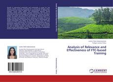 Bookcover of Analysis of Relevance and Effectiveness of FTC-based Training