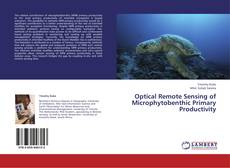 Copertina di Optical Remote Sensing of Microphytobenthic Primary Productivity