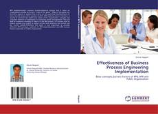 Bookcover of Effectiveness of Business Process Engineering Implementation