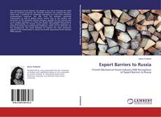 Copertina di Export Barriers to Russia
