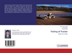 Couverture de Testing of Tractor