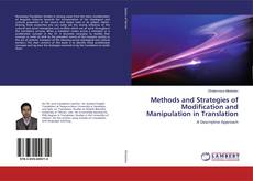 Couverture de Methods and Strategies of Modification and Manipulation in Translation