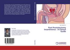 Buchcover von Post Prostatectomy Incontinence - A Clinical Guide