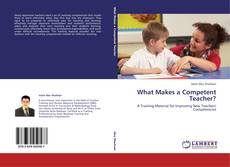 Buchcover von What Makes a Competent Teacher?