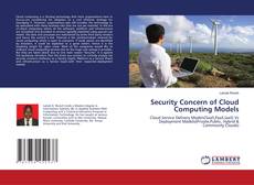 Buchcover von Security Concern of Cloud Computing Models