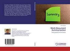 Bookcover of Multi-Document Summarization