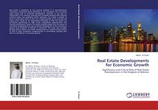Buchcover von Real Estate Developments for Economic Growth