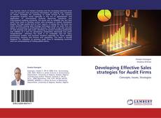 Buchcover von Developing Effective Sales strategies for Audit Firms