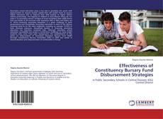 Effectiveness of Constituency Bursary Fund Disbursement Strategies kitap kapağı