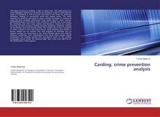 Copertina di Carding, crime prevention analysis