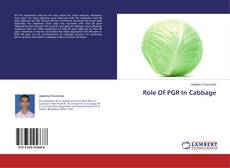 Copertina di Role Of PGR In Cabbage