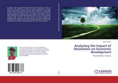 Copertina di Analyzing the Impact of Devolution on Economic Development