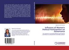 Buchcover von Influence of Women's Political Participation on Governance