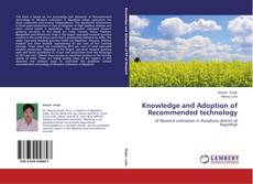 Couverture de Knowledge and Adoption of Recommended technology