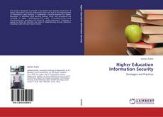Couverture de Higher Education Information Security