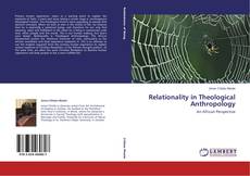 Couverture de Relationality in Theological Anthropology