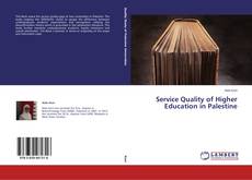 Couverture de Service Quality of Higher Education in Palestine