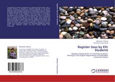 Capa do livro de Register Uses by EFL Students 