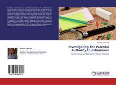 Couverture de Investigating The Parental Authority Questionnaire