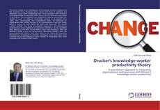 Buchcover von Drucker's knowledge-worker productivity theory