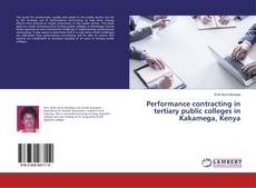 Couverture de Performance contracting in tertiary public colleges in Kakamega, Kenya