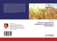 Buchcover von Farmers’ Capacity for Adoption of Agricultural Technologies