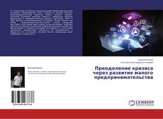 Buchcover von Преодоление кризиса через развитие малого предпринимательства